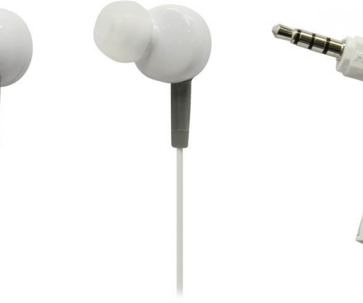 Наушники KOSS KEB6i White с микрофоном